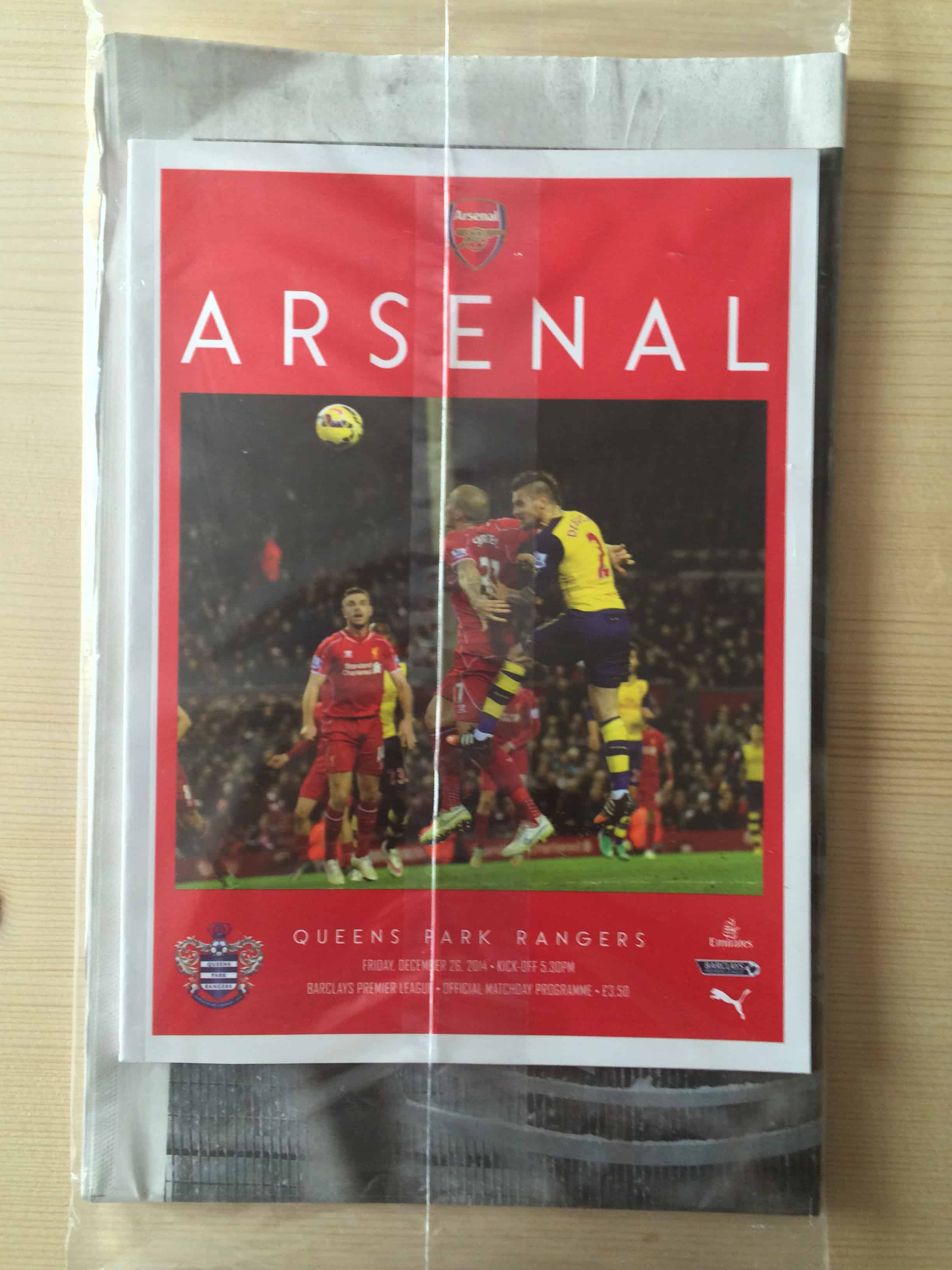 Arsenal FC v Queens Park Rangers FC